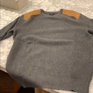 Grey comfortable sweater for men